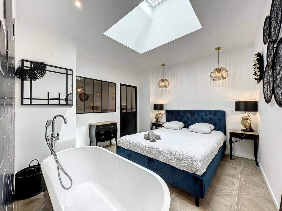 Loft Raffine Et Chic Au Calme Proche Du Centre De Beziers Et Des Plages Apartment Boujan-sur-Libron Exterior photo